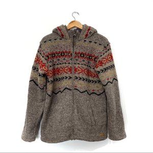 Laundromat (Lost Horizons) Fair Isle Fleece Wool Jacket